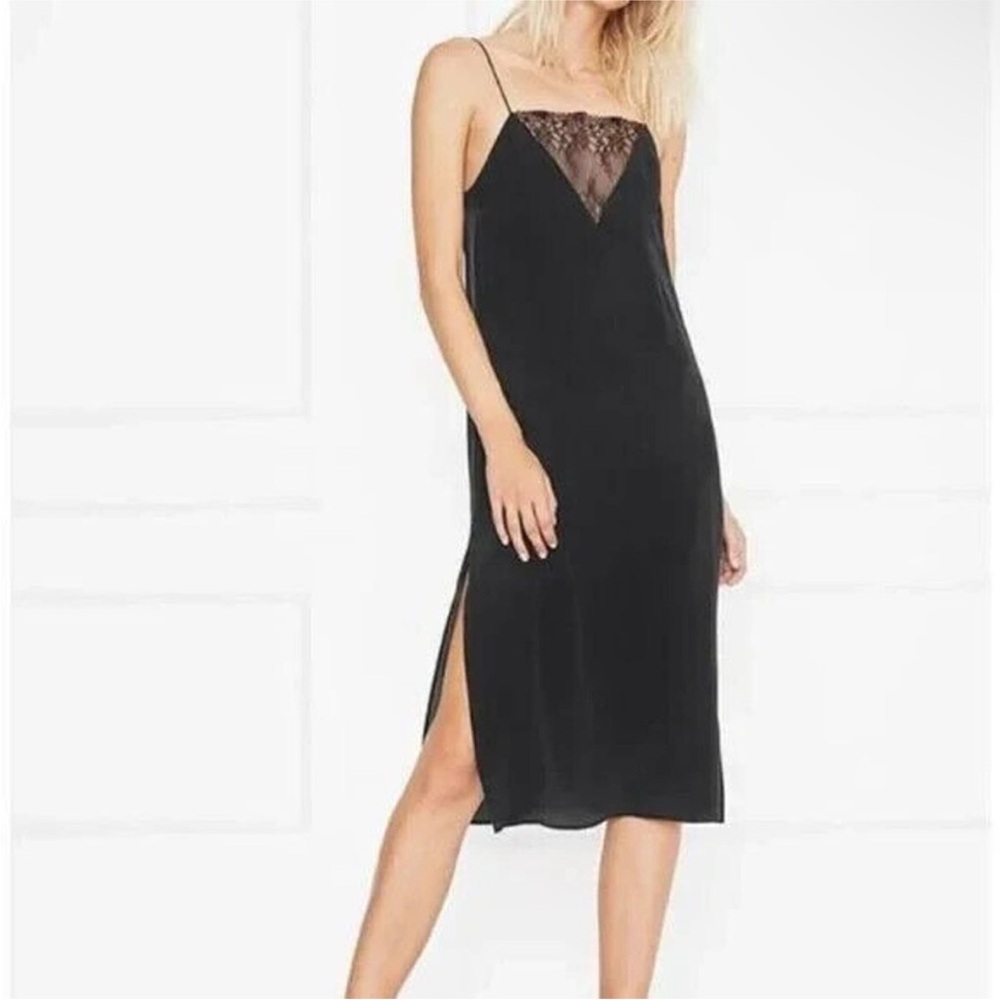 Anine bing midi slip dress